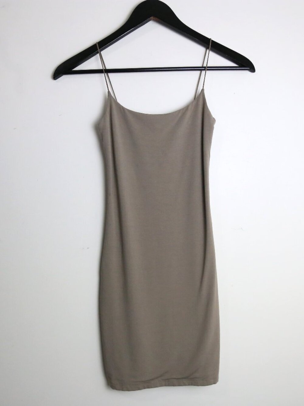 Aritzia Wilfred Free Roos Brown Tank Mini Short Dress Size 2XS